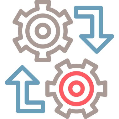 COG Tümleştirme vektör simgesi