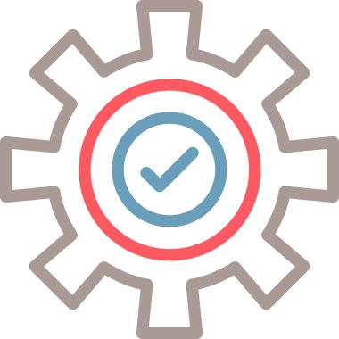 dişli simgesi vektör illüstrasyonu