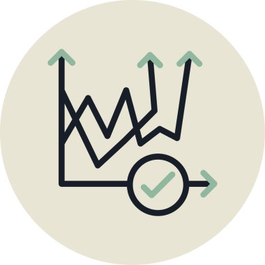 Ok. Web simgesi basit illüstrasyon