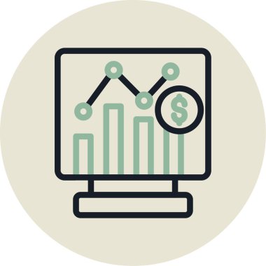 veri analiz vektörü simgesi