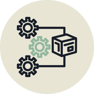 seo modern simgesinin vektör illüstrasyonu