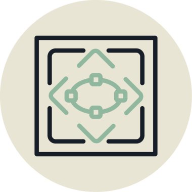 seo modern simgesinin vektör illüstrasyonu