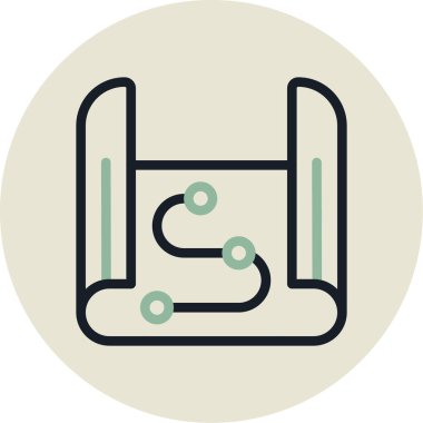 seo modern simgesinin vektör illüstrasyonu