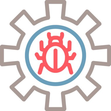 Teçhizat Web simgesi basit illüstrasyon