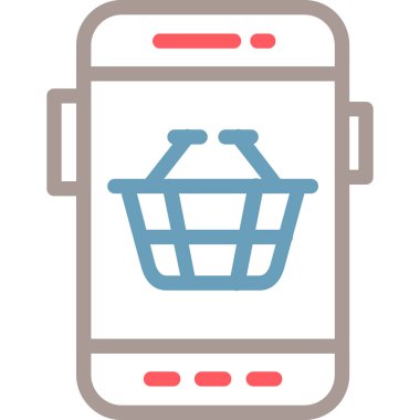 cep telefonu vektör simgesi