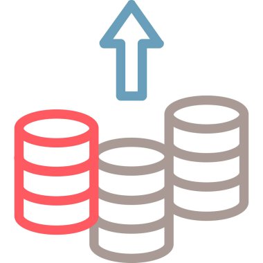 veri analiz simgesi vektör illüstrasyonu