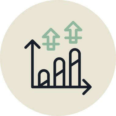 Modern yapı simgesinin vektör illüstrasyonu