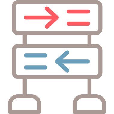 Seo simgesinin vektör illüstrasyonu