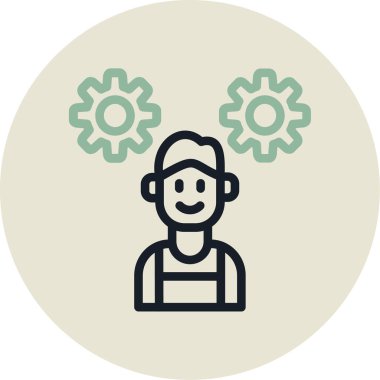 seo modern simgesinin vektör illüstrasyonu