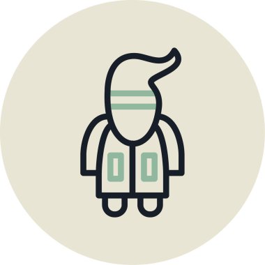 Vektör illüstrasyonu, simge ögesi arkaplanı