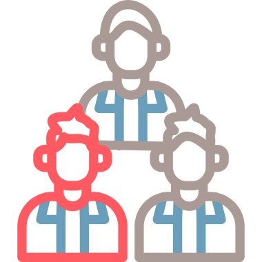 takım web simgesi basit tasarım