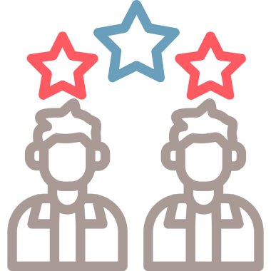 Yıldız. Web simgesi basit tasarım