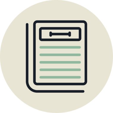 Modern eğitim ikonunun vektör illüstrasyonu