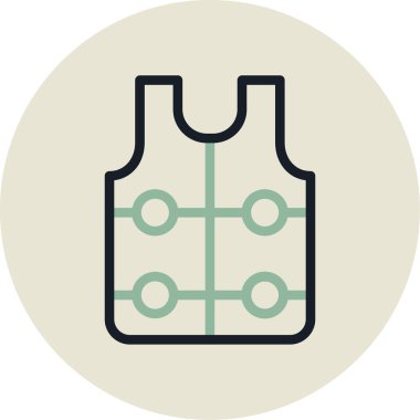 Çanta simgesinin vektör illüstrasyonu