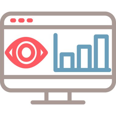 web flat icon, vector illustration