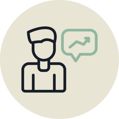 seo modern simgesinin vektör illüstrasyonu