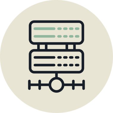 seo modern simgesinin vektör illüstrasyonu