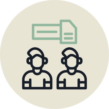 seo modern simgesinin vektör illüstrasyonu