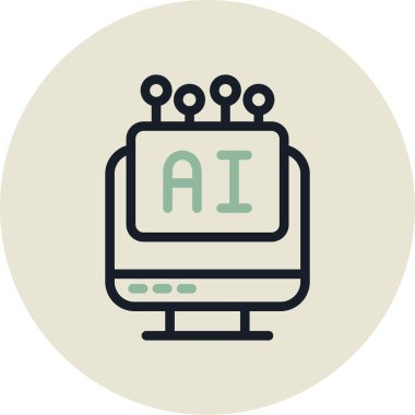 seo modern simgesinin vektör illüstrasyonu