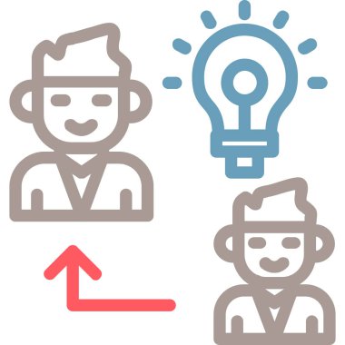 İş adamları vektör illüstrasyonu