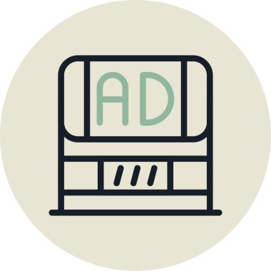 seo modern simgesinin vektör illüstrasyonu