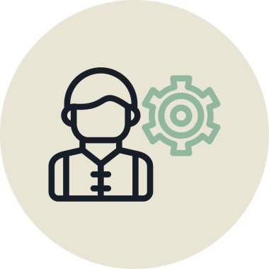 seo modern simgesinin vektör illüstrasyonu