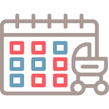 Alışveriş arabası vektör simgesi