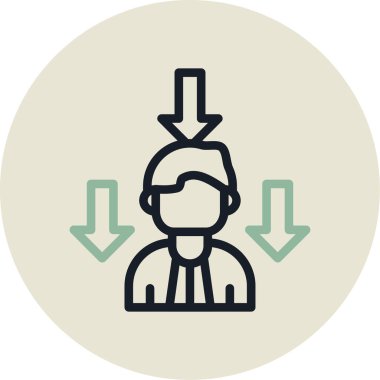 kullanıcı. Web simgesi basit tasarım