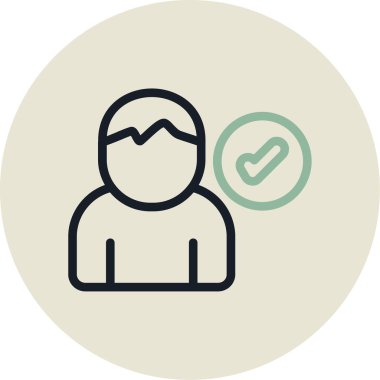 kontrol listesi vektör illüstrasyon simgesi