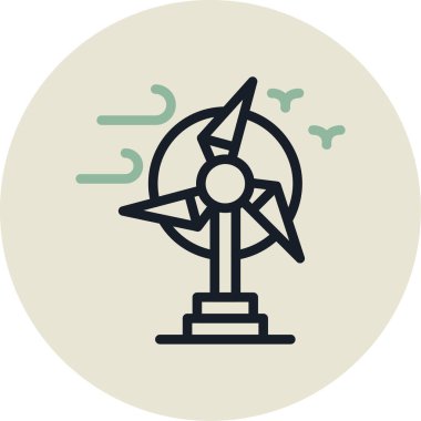 pusula simgesi. Modern vektör çizimi, düz tasarım biçimi