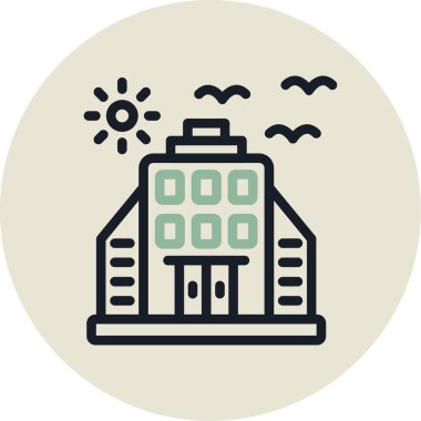 Moda tarzı izole edilmiş arkaplan oluşturma simgesi