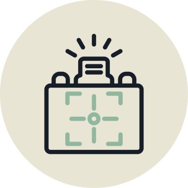 seo modern simgesinin vektör illüstrasyonu