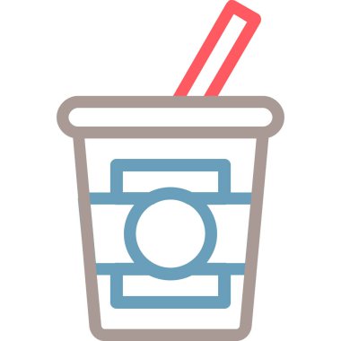 Soda simge vektör çizim