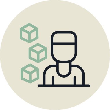 seo modern simgesinin vektör illüstrasyonu