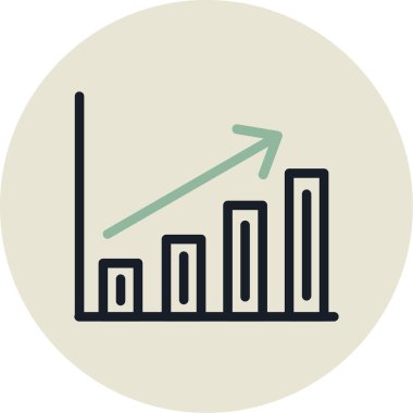 Grafik. Web simgesi basit illüstrasyon