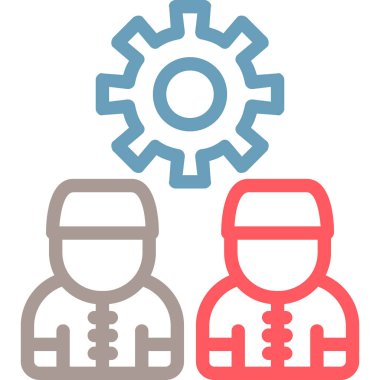 dişli vektör simgesi modern basit illüstrasyon