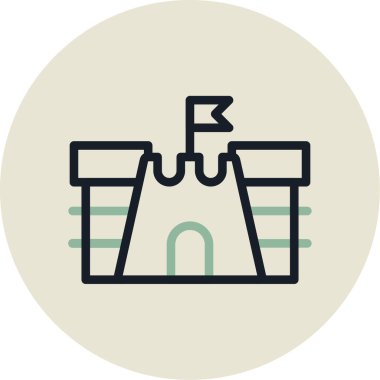 Modern b 'nin vektör illüstrasyonu inşa simgesinden yoksun