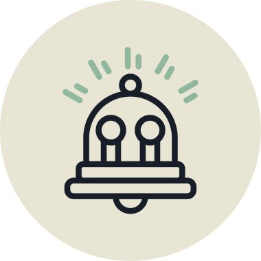 Lamba. Web simgesi basit illüstrasyon