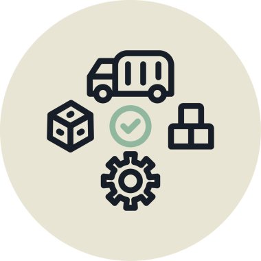 Modern simgenin vektör illüstrasyonu simge eksikliği