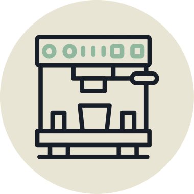 Modern binanın vektör illüstrasyonu