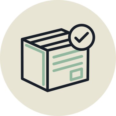 Dosya simgesinin vektör illüstrasyonu