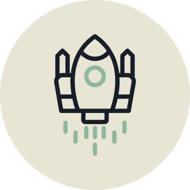 Robot web simgesi, basit vektör illüstrasyonu