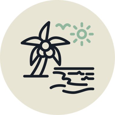 Güneş. Web simgesi basit illüstrasyon