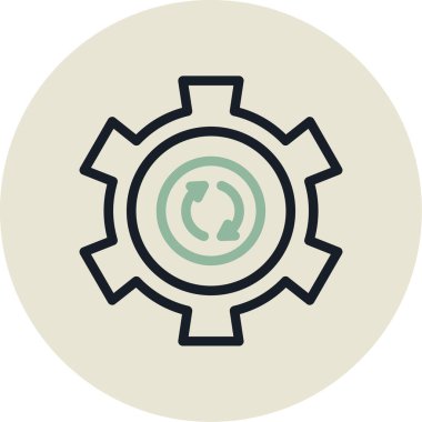 seo modern simgesinin vektör illüstrasyonu