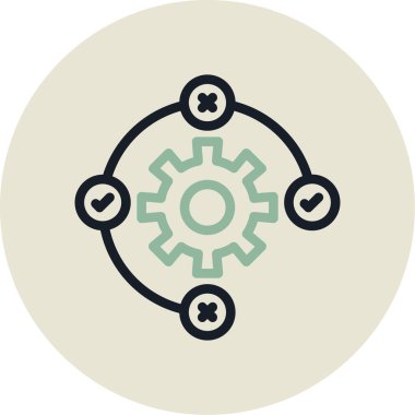 seo modern simgesinin vektör illüstrasyonu