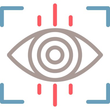 eye vision vector icon