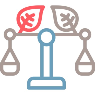 Law web simgesi vektör illüstrasyonu