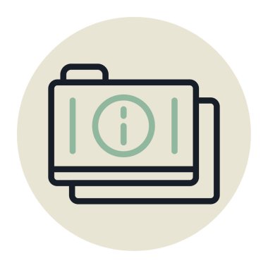 kamera simgesi vektör illüstrasyonu