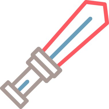 Tornavida. Web simgesi basit illüstrasyon