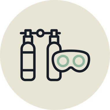 Tıbbi ve modern tasarım vektörü çizimi